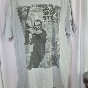 Bruce Springsteen Werking Ball Tour Tshirt Graphic Tee with Iconic Print